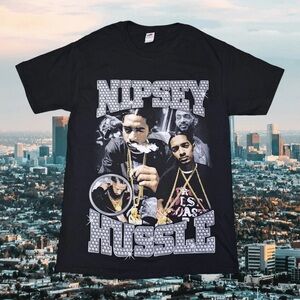 Nipsey Hussle Hip Hop Graphic T-Shirt S-XXL